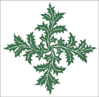 (image for) Floral Ornamental #039 Leafy Swirls